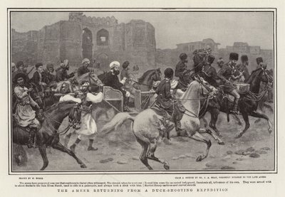 The Ameer Returning from a Duck-Shooting Expedition by William Small